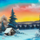 Bob Ross' Winter's Peace.