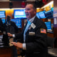 Traders on the floor of the NYSE