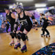 Members of the Long Island Roller Rebels 