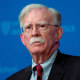 John Bolton, former US national security adviser, during Harvard Kennedy School's John F. Kennedy Jr. forum in Cambridge, Mass., on Sept. 29, 2025. 