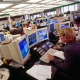 Traders at computer terminals in an office of Goldman Sachs in 1999.