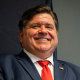 Illinois Governor JB Pritzker Holds News Conference Discussing Security At The Democratic National Convention