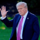 President Trump Departs White House For Florida