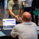 ICE at hiring event.