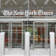 The New York Times building in NYC.