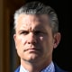 Pete Hegseth at the Pentagon.