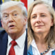 Mikie Sherrill; Donald Trump; Abigail Spanberger.