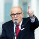 Rudy Giuliani speaks to supporters from The Ellipse near the White House.