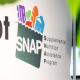 Supplemental Nutritional Assistance Program (SNAP) signage at a grocery store.