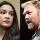 Rep. Alexandria Ocasio-Cortez, D-N.Y., and Democratic Senate candidate Graham Platner.