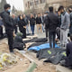 Videos showing more than 200 bodies in bags laying on floor in buildings beside Iran's largest cemetery (circulated Jan 13, 2025)
