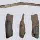 Top: This undated image provided by Katerina Harvati shows a 430,000 year old wooden tool from Greece that was possibly used for digging.
Below: This undated image provided by Katerina Harvati shows various angles of a 430,000 year old wooden tool from Greece. 
