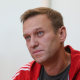 Alexey Navalny, Russian opposition leader, seen in court in Moscow in 2019.