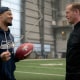 Chris Simms catches up with Seahawks star WR Jaxon Smith-Njigba about how he maintains his positive demeanor, building a connection with Sam Darnold, what fueled his breakout season, and Super Bowl LX preparations.