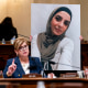 Rep. Nellie Pou, D-N.J., speaks as an aide holds a photo of Leqaa Kordia during a House Homeland Security Committee hearing on Feb. 10, 2026. 