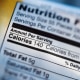 Nutrition label
