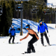 Skiers Hit The Slopes During A Heat Wave In Colorado