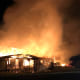 Image: A fire at the main offices of the Highlander Education and Research Center in New Market