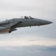 A U.S. Air Force F-15in flight.