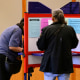 Voters mark their ballots in Ohio