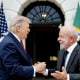 US President Trump meets with Brazilian President Lula da Silva at the White House