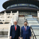 U.S. President Trump Meets With China's President Xi And Attends State Banquet
