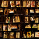 Family photographs of some of those who died hang on display in an exhibition at the Kigali Genocide Memorial centre in the capital Kigali, Rwanda.