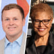 Spencer Pratt Nithya Raman and Los Angeles Mayor Karen Bass.