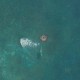 Satellite image shows opening to Scarborough Shoal