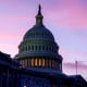 U.S. Capitol Building Sunset Exterior