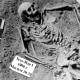 This shared grave contained a boy (aged 12-15 years old) and a girl (aged 13-16 years old) who were found not to be closely related, and plague DNA was obtained from their remains. That they were very close in age but not biologically related, and buried in the same grave, hints at the relationship they might have had when alive.