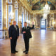 President Trump Dines With Macron At Versailles Following G7 Summit