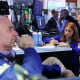 Traders On The Floor Of The New York Stock Exchange As Fed Chair Warsh Holds New Conference
