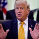 President Trump Signs Executive Orders In The Oval Office