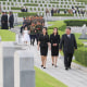 North Korean leader Kim Jong Un visits the Fatherland Liberation War Martyrs Cemetery