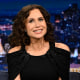 Actress Minnie Driver during an interview with Jimmy Fallon.