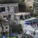 Surveillance footage shows people attempting to flee moments before a devastating mudslide strikes Tibet's Gyirong.