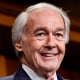 Ed Markey speaks while pointing a finger