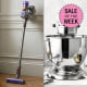 The sale includes products across categories like cookware, bakeware, appliances, vacuums and more.