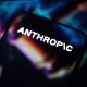 Image: Anthropic logo on a smartphone screen