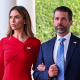 Donald Trump Jr., and Bettina Anderson