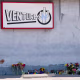 A memorial sits outside Venture-N Bar.