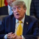 US President Donald Trump. 