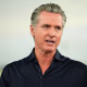 Governor Newsom press conference in Oakland, California