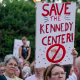 Trump Kennedy Center protest.