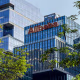 Alibaba Logo Displayed on Building.