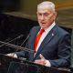 Israeli Prime Minister Benjamin Netanyahu addresses the United Nations General Assembly on September 24, 2026.