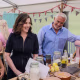 Alison Hammond, Nigella Lawson and Paul Hollywood on the series 17 premiere of "The Great British Bakeoff."