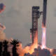 SpaceX Launches First Orbital Starship Test Flight