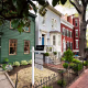A real estate sign outside of a house for sale in the Capitol Hill neighborhood on April 12, 2026 in Washington, DC. 